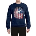 thumbnail image 2 of Wild Bobby US Flag Ford Bronco Unisex Crewneck Sweatshirt, 2 of 6