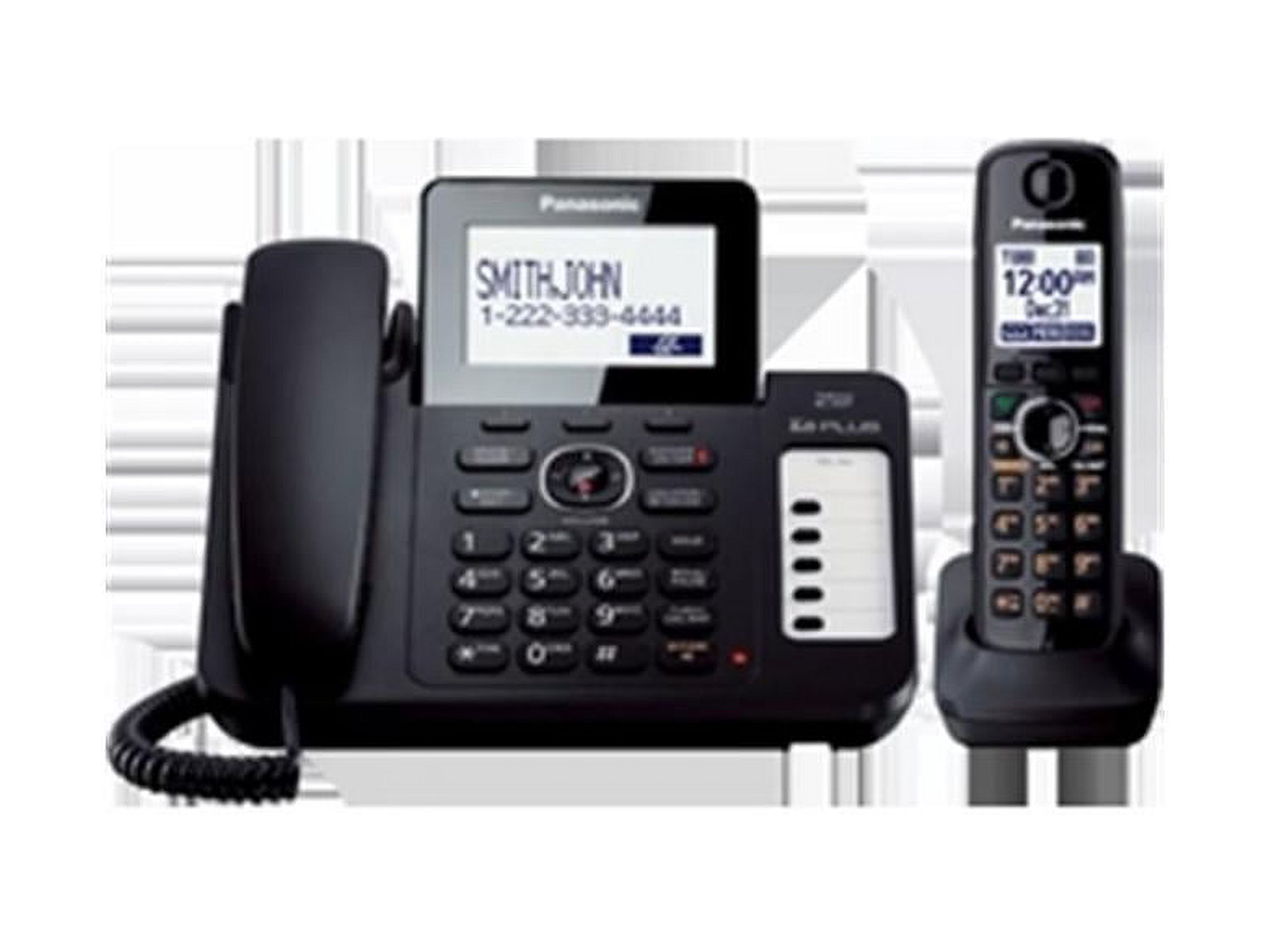 Panasonic KX-TGF350N DECT 6.0 Cordless Phone - Silver, Black 1 x Phone Line - Speakerphone - image 5 of 20
