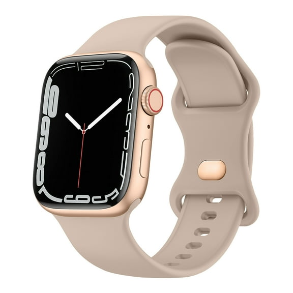 Wanme Bands Compatible with Apple Watch 38mm 40mm 41mm 45mm 44mm 42mm 49mm for Women Mne, Colorful & Soft Silicone Strap for iWath SE Series 9 8 7 6 5 4 3 2 1 Ultra