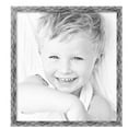 thumbnail image 2 of ArtToFrames 23" x 25" Hammered Steel Metallic Picture Frame, 23x25 inch Silver Wood Poster Frame (WOM-5264),  Pack, 2 of 7