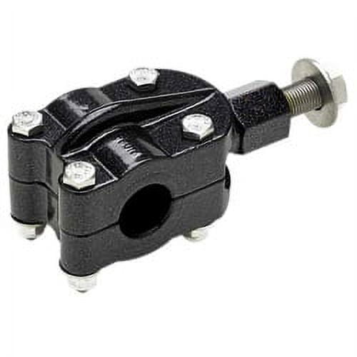 SeaStar SA27578P Heavy Duty Black Metal Flake Finish 2-1/4" Inboard Clamp Block