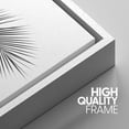thumbnail image 4 of PixonSign Framed Wall Art Set Black and White Tropical Leaves Nature Floral Canvas Prints Mixed Media Modern Art Decorative Chic for Living Room, Bedroom, Office - 16"x24"x3 White, 4 of 5