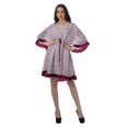 thumbnail image 2 of Moomaya Robe d'Été pour Femmes, Grande Taille, Kimono Aguichant Imprimé, Mini-Robe, 2 of 6