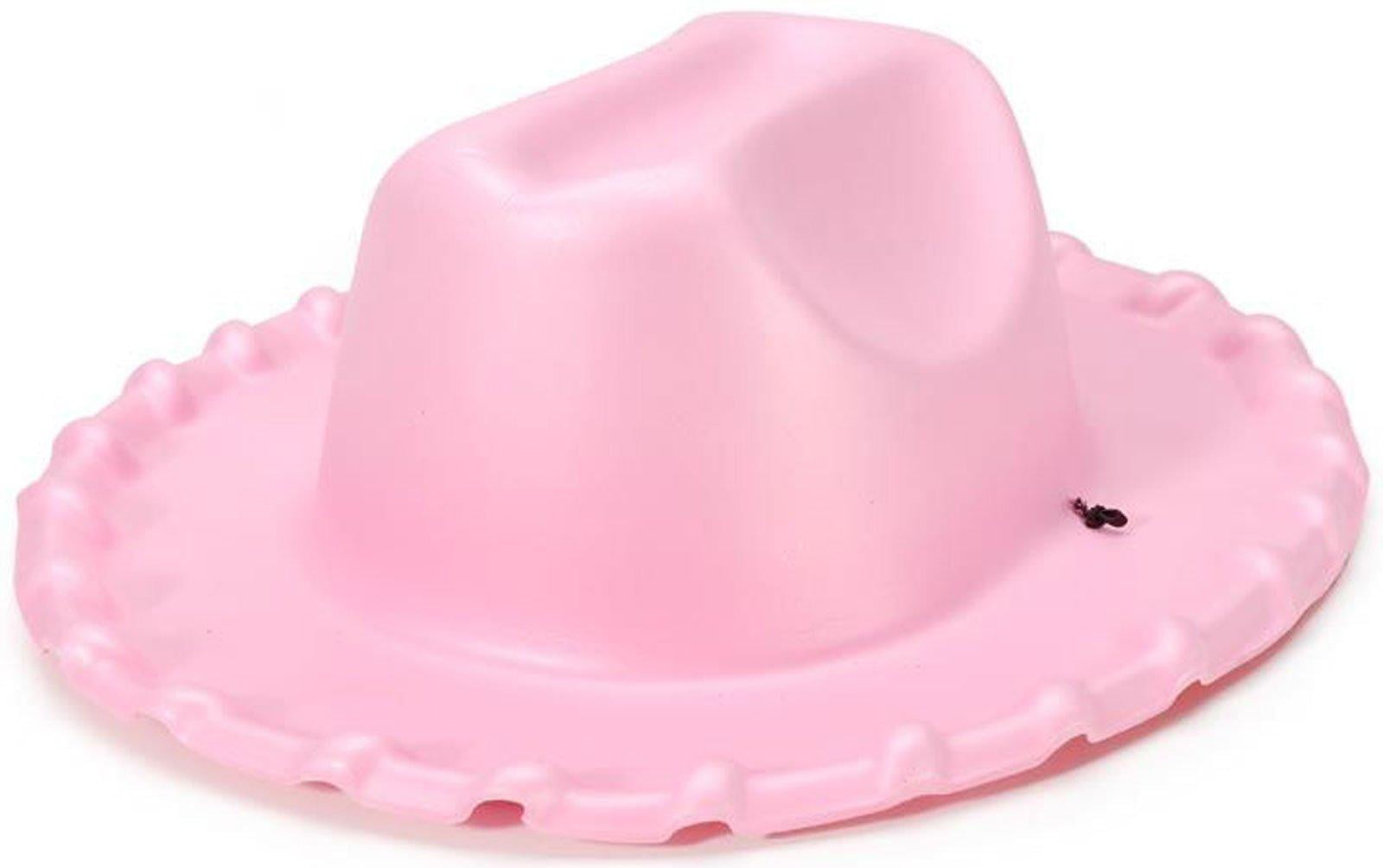 Pink foam cowboy hat Clearance