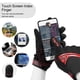 thumbnail image 4 of Guantes de moto INBIKE de malla transpirable con pantalla táctil, negro y rojo, 4 of 9