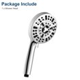 thumbnail image 2 of High-Pressure Shower Head with Handheld, TSV Full Body Coverage Powerful Rain Showerhead Stainless Steel Rust-proof 8 Shower Settings + 2 Spray Jet Modes for Cleaning Pipes, Tiles, Pets, 2 of 6