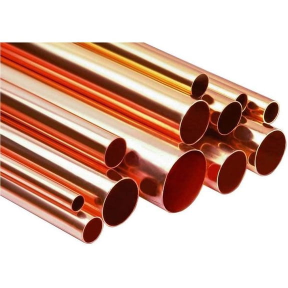 VENTRAL Copper Pipe Type L - Custom Size and Length 1/2" (0.50)