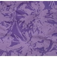 thumbnail image 4 of oneOone Cotton Poplin Twill Purple Fabric Florals Dress Material Fabric Print Fabric By The Yard 56 Inch Wide, 4 of 4