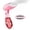 Rose, variante sur Riwcyla Défroisseur de Voyage pour Vêtements 1300 W Pliable à Main, Enlève-Rides pour Vêtements 120 ml, Eau Détachable, Deuxième Chauffe Rapide, Défroisseur à Tissu Portable avec Brosse et Gobelet Doseur
