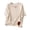 Beige, variant on Taqqpue Womens Summer Plus Size Cotton Tops Solid Color Crew Neck Short Sleeve T Shirts Loose Fit Casual Basic Blouses Tops with Pockets