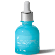 MIZON Hyaluronic Acid 100 Face Serum, 1.01 fl. oz - Deeply Moisturizing, Soothing Korean Facial Serum with Glycolic Acid and Natural Extracts