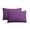 Purple, variant on Velvet Pillowcases Set of 2, Envelope Closure Pillowcases 20 x 26 In, Soft Polyester Bed Pillow Covers, Wine Red