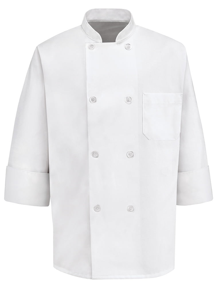 Chef Designs Eight Pearl-Button Chef Coat by