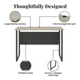 thumbnail image 5 of Ameriwood Home Sorina Writing Desk, Distressed Gray Oak & Black, 5 of 12