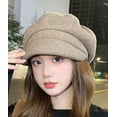 thumbnail image 6 of CoCopeaunt Women Newsboy Caps Casual Visor Beret Hat Cozy Retro Vintage Cabbie Hat for Ladies Girls, 6 of 6