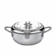 thumbnail image 1 of Japanese Deep Fryer With Thermometer And Lid 304 Stainless Steel Kitchen Tempura Fryer Pan Fryer Without Oil Frying Pan Fryer, 1 of 5