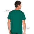 thumbnail image 2 of Landau ProFlex Tailored Fit Comfort Stretch 4-Pkt V-Neck Scrub Top for Men 4253, 2 of 5