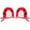 Red, variant on QIQUWOHUL Cat Ear Clips For Girls – Bunny Hairpin Animal Accessories Cute Kids' Barrettes & Non Clips