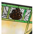 thumbnail image 3 of Meyda Tiffany 226770 Pinecone Ridge 4 Light 37" Wide Semi-Flush Ceiling Fixture - Bronze, 3 of 7