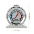 thumbnail image 2 of Milisten Oven Thermometer Chef Smoker Thermometer Instant Read Stainless Steel Thermometer, 2 of 6