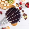 thumbnail image 2 of 6 PCS Heat Resistant Fondue Sticks - 9.5 Inch Stainless Steel Smores Forks for Chocolate Marshmallows & Meat, 2 of 7