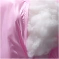 thumbnail image 2 of JERFIT Adjustable Shredded Memory Foam Pillow for Side Sleepers, Breathable Bamboo Cover, Supportive Contour for Neck Pain, Machine Washable, Queen Size, Pink, 2 of 5
