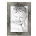 thumbnail image 2 of ArtToFrames 8" x 12" Winter White Barnwood 1.5 Inch Picture Frame, 8x12 inch Brown MDF Poster Frame (WOM-4661),  Pack, 2 of 8
