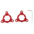 thumbnail image 2 of Par de precarga de horquilla anodizada hexagonal Baoblaze, 17 mm, Rojo, 2 of 7