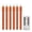 Orange, variant on Flameless Spiral Taper Candle Set with Remote and Timer LED Candlestick Lights for Table Mantel Shelf Wedding Dining Decor