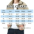 thumbnail image 3 of WTOBBY Men's Plus Size Hooded Windbreaker, Loose Fit Outdoor Long Sleeve Jacket with Adjustable Drawcord Hem, Water-Resistant Casual Coat,Khaki 3XL, 3 of 7