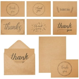 gray scary scared emotion Thank You Cards Envelopes Blank Note 