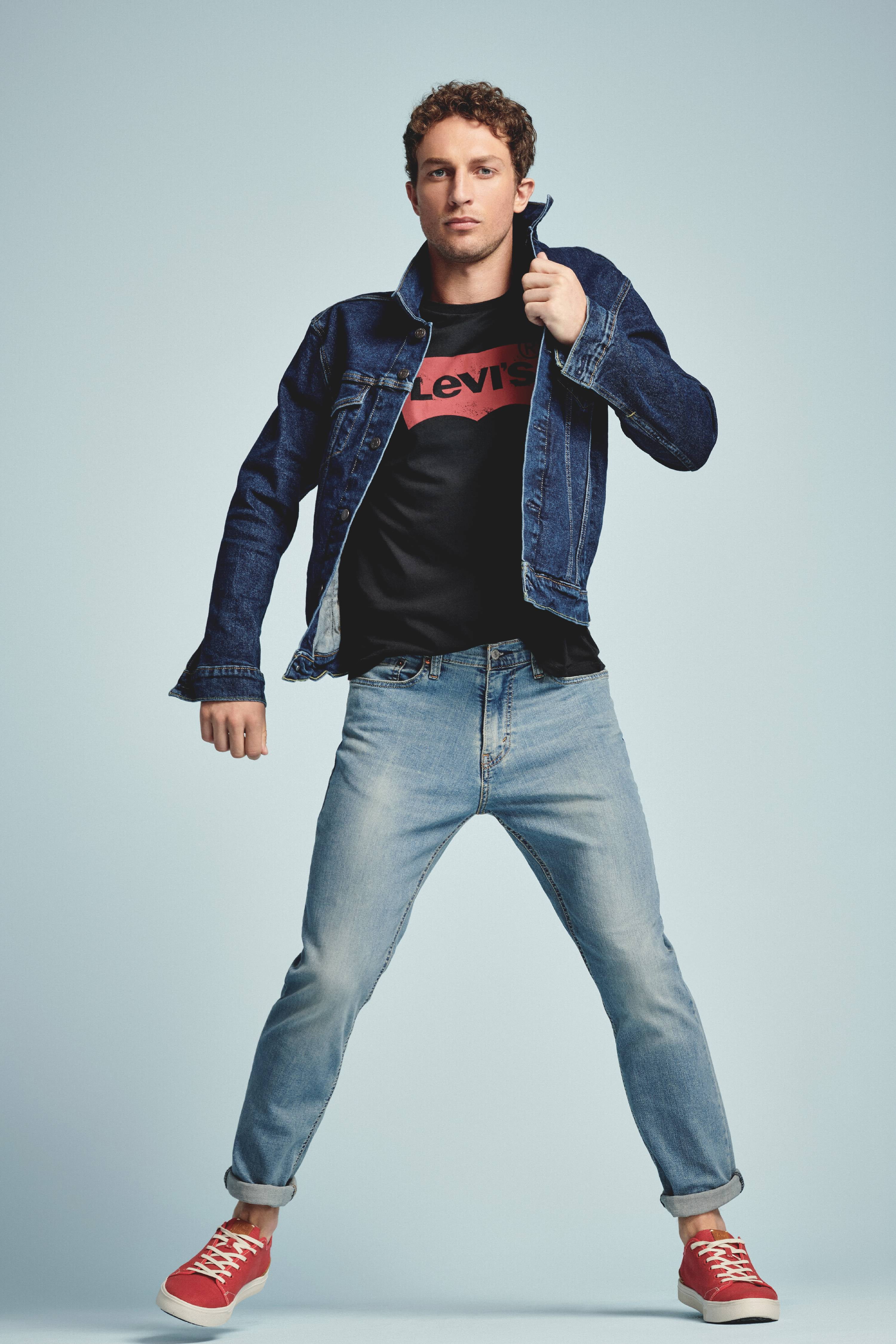 Buy Levis Men Blue Trucker Louis Denim Jacket - Jackets for Men 223278