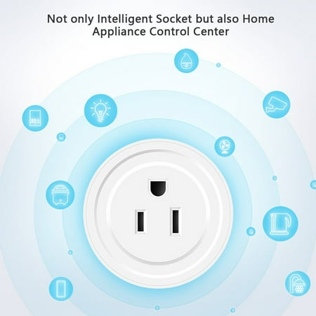 WiFi Smart Plug Socket APP Remote Voice Control Timing ...