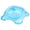 Blue, variant on Candy Color Food Bowl for Cats and Dogs with Non- Base and Wide Rim Design Easy to Clean Lightweight Space-Saving Profile Suitable for Meal and Water at Home or Travel