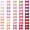 25 Color-Pink, variant on 40 PCS Baby Hair Clips 2" Baby Girls Fully Lined Baby Bows Tiny Hair Clips for Baby Girls Infants Toddlers in Pairs