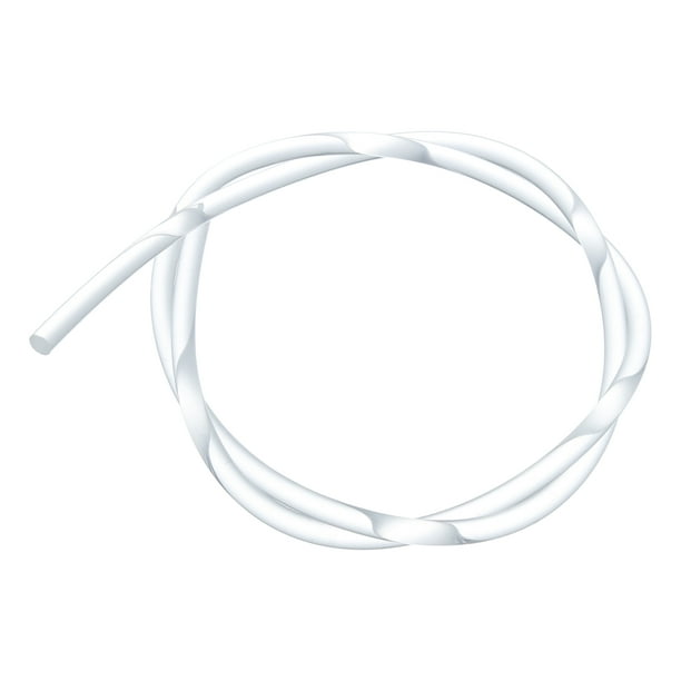 8 mm 0,31" 1 m 3,28 Pies Universal Coche Fibra Óptica Cable Transparente - 1 Unidad