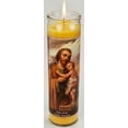 thumbnail image 4 of Prayer Candle St Joseph Yellow Wax, 8 Inch, 4 of 6
