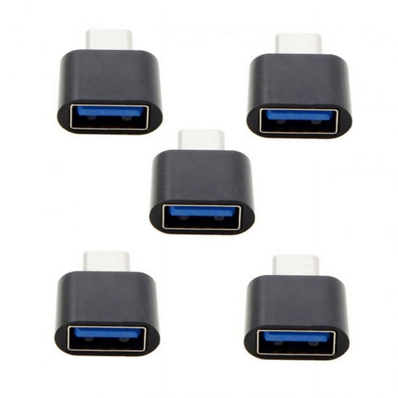Chenyang CY 5pcs Type-C USB-C to USB 2.0 OTG Adapter for Phone Tablet USB Cable Flash Disk Mouse Laptop Adapter