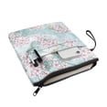 thumbnail image 3 of HELLHERO Book Sleeve Cover for Librarian,Sakura Marble Pattern Book Organzoer Holder, Lightweight, Protector Wrap Bag for Classroom Library, 3 of 8
