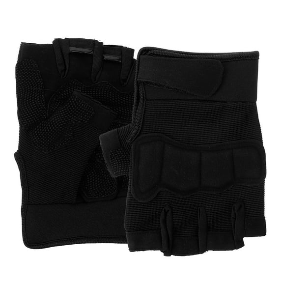 Ridding Gloves Motorcycle Gloves Fingerless Gloves for Women Biking Gloves Fingerless Gloves Cycle Mitts Black