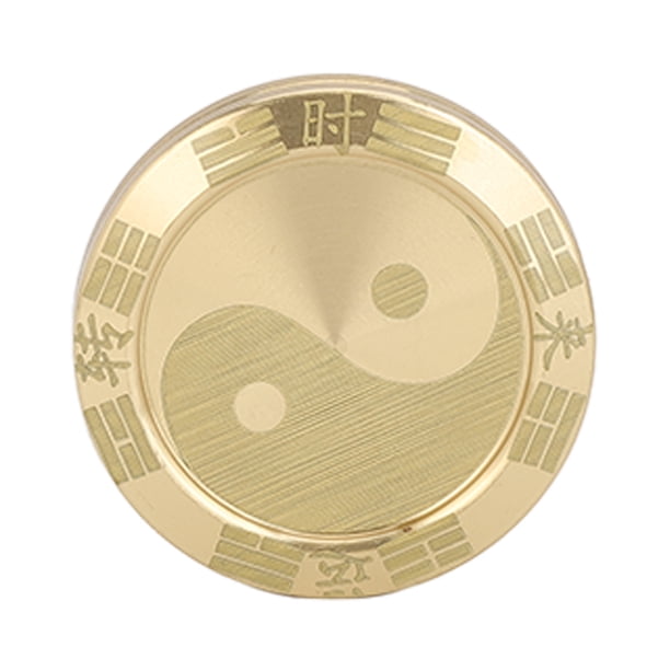 Monedera Deslizante de Metal, Deslizante Lucky Coin Portable Reduce La Presión Tai Chi para Orificio