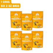 (6 pack) (6 pack) (6 Pack) Mavuno Harvest Organic Dried Fruit, Pineapple, 2 ozbag