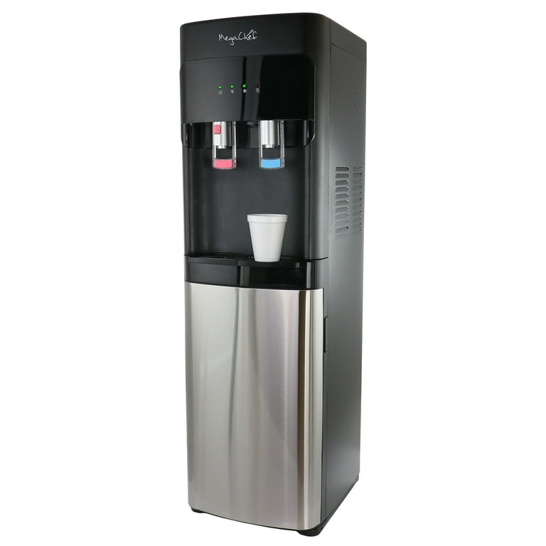 MegaChef Electric Bottom Load Hot and Cold Water Dispenser for