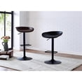 thumbnail image 2 of Pemberly Row 31.5" PU Leather Gaslift Bar Stool in Black (Set of 2), 2 of 9