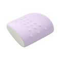thumbnail image 2 of Almohada de apoyo lumbar Almohada lumbar Cómoda Transpirable Multiusos Espalda Púrpura, 2 of 9