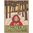 thumbnail image 3 of Frank Berkeley Smith 15x18 Black Modern Framed Museum Art Print Titled - St. Nicholas Christmas Number (1896), 3 of 5