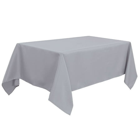 Rectangle Tablecloth Stain Resistant, Rectangle Tablecloth On Round Table