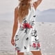 thumbnail image 4 of Moda mujer verano casual sin mangas impreso o-cuello chaleco vestido Pompotops  ghjkhdj2134, 4 of 5
