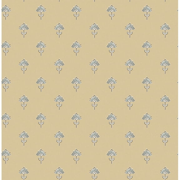 Chesapeake Surdiva Honey Floral Fan Wallpaper