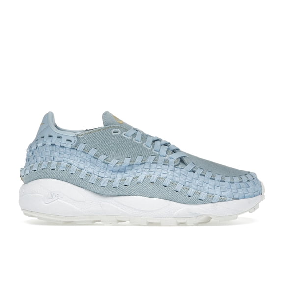 Nike Women's Air Footscape Woven Washed Denim Ice Blue Running Shoes, from StockX